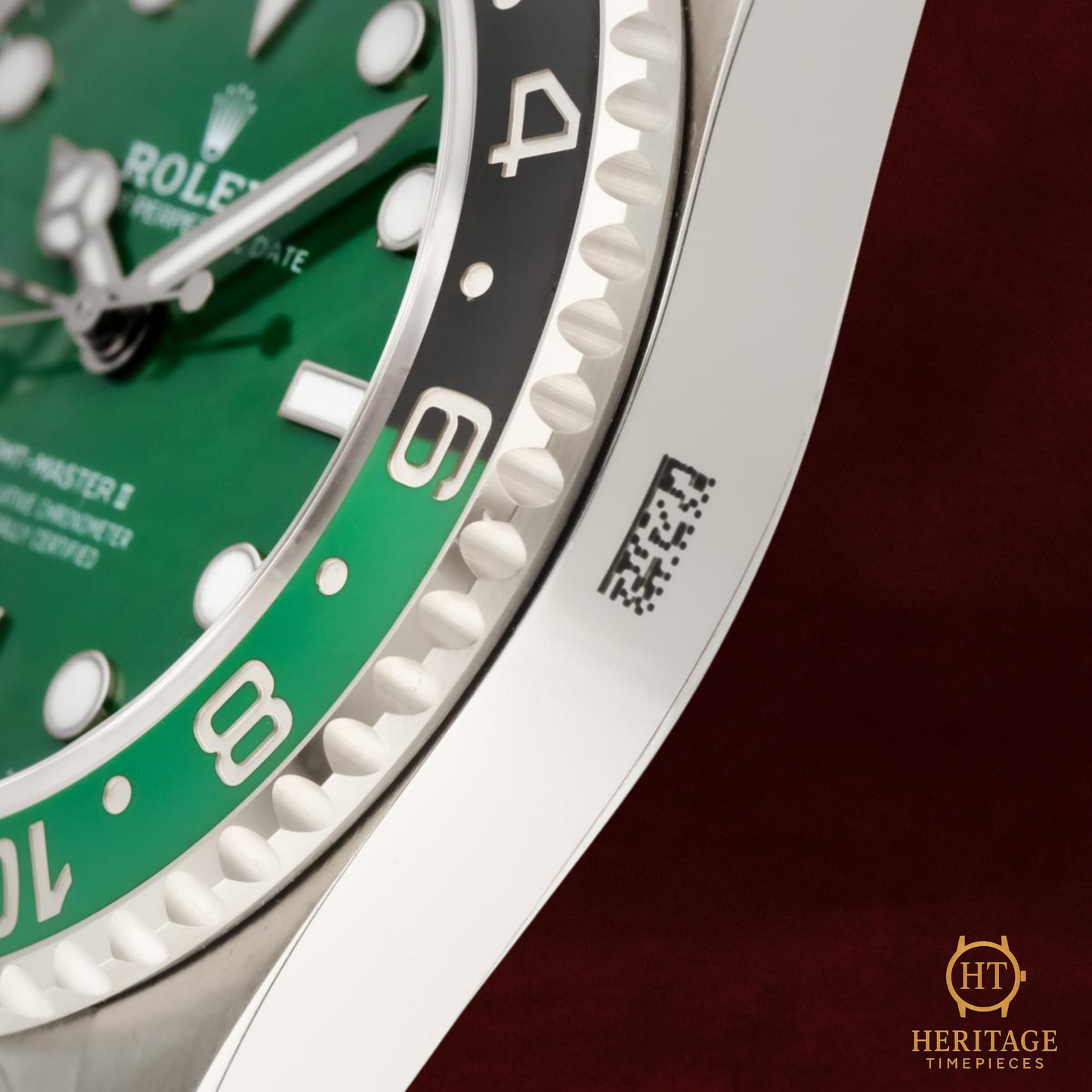 Rolex GMT-Master II ’White Gold Left-Handed Green Dial Cerachrom’ – Reference 126729VTNR (2025)