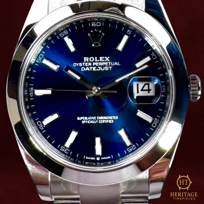 Rolex Datejust 'Blue Dial' - Reference 126300 (2021)