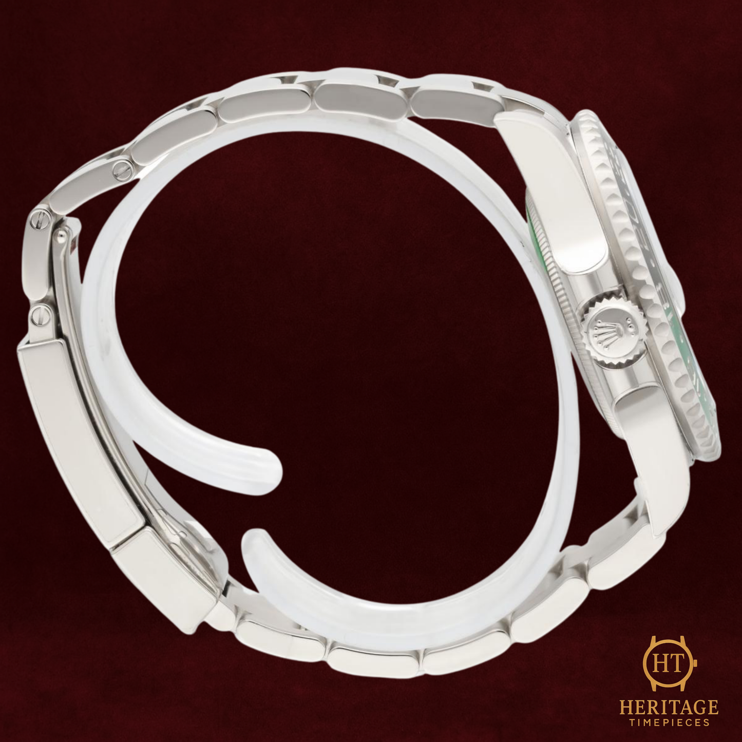 Rolex GMT-Master II ’White Gold Left-Handed Green Dial Cerachrom’ – Reference 126729VTNR (2025)