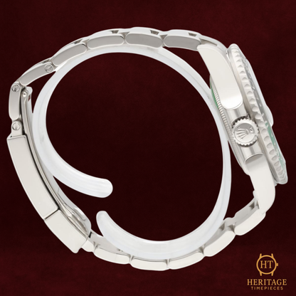 Rolex GMT-Master II ’White Gold Left-Handed Green Dial Cerachrom’ – Reference 126729VTNR (2025)