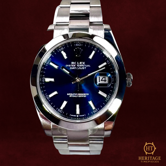 Rolex Datejust 'Blue Dial' - Reference 126300 (2021)