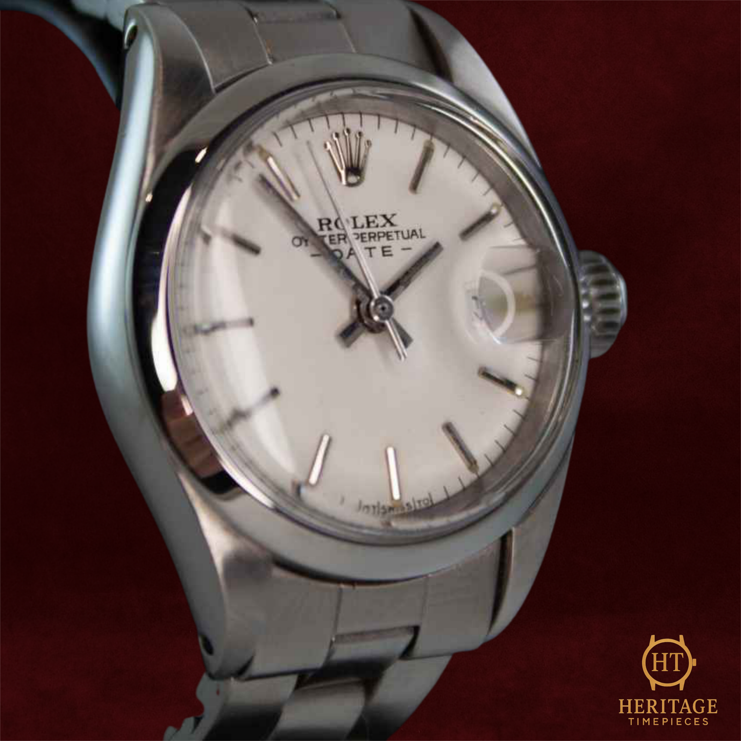 Rolex Lady-Date ‘Stainless Steel – White Dial’ – Reference 6916 (1972)