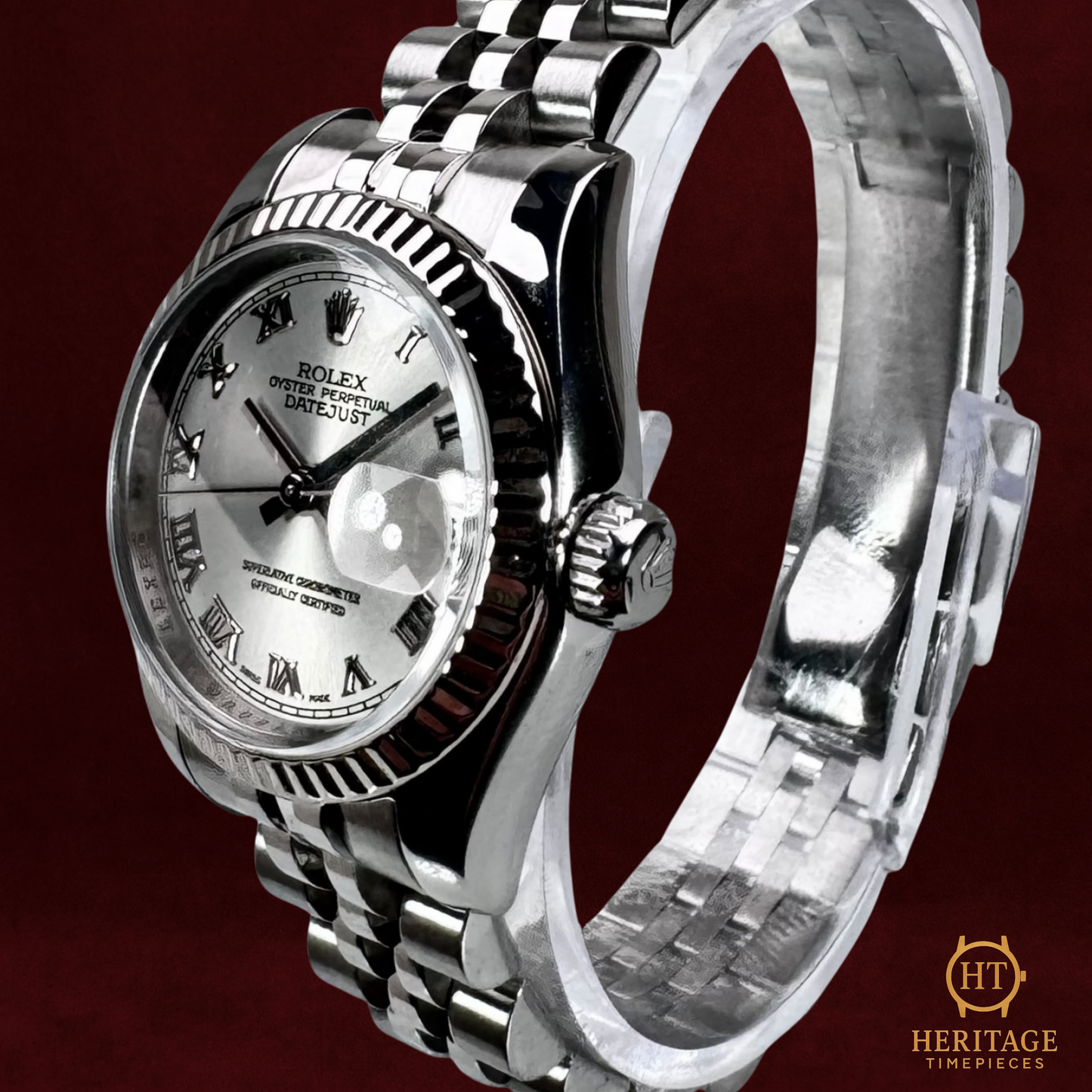Rolex Lady-Datejust 26 ‘Rhodium Roman Dial’ - Reference 179174 (2008)