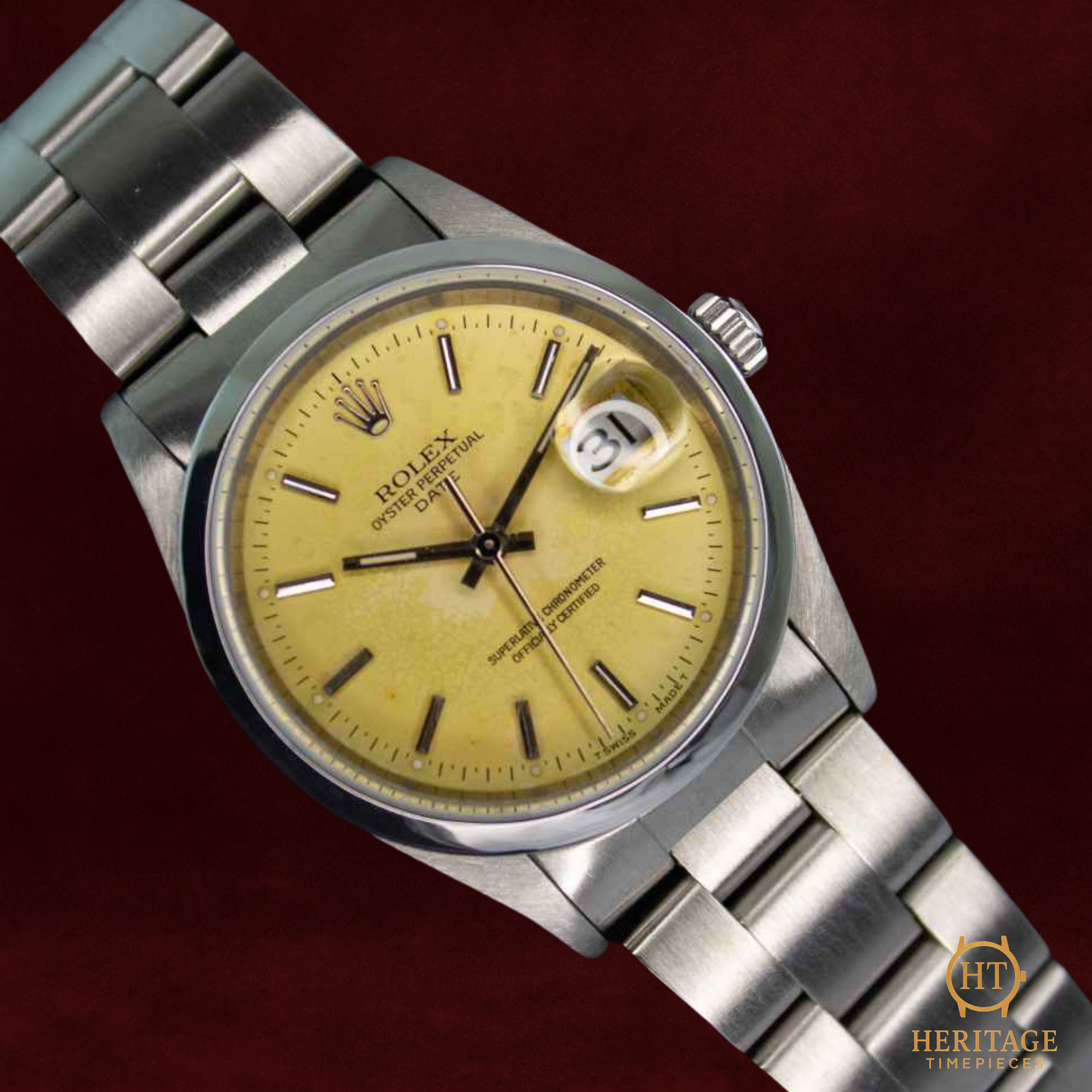 Rolex Date ‘Silver Dial – Stainless Steel’ – Reference 15200 (1996)