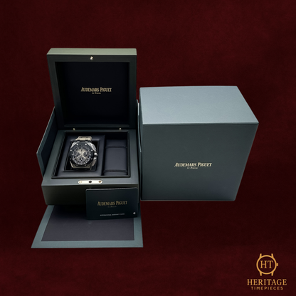 Audemars Piguet Royal Oak Offshore Chronograph ‘Steel Case – Brown Rubber Strap’ – Reference 26420SO.OO.A600CA.01