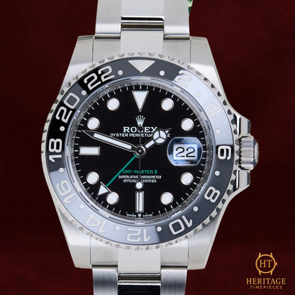 Rolex GMT-Master II 'Bruce Wayne - Oyster' - Reference 126710GRNR (2025)