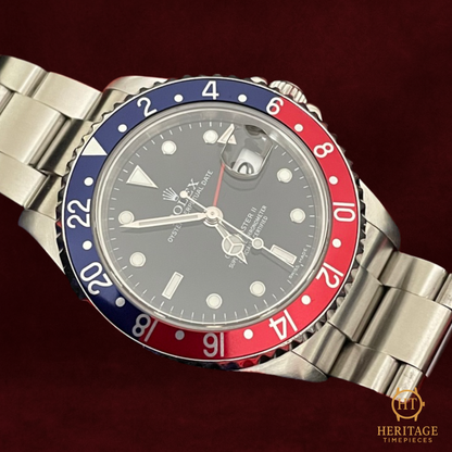 Rolex GMT-Master II “Pepsi” Cal. 3186 – Reference 16710 (2007) TE