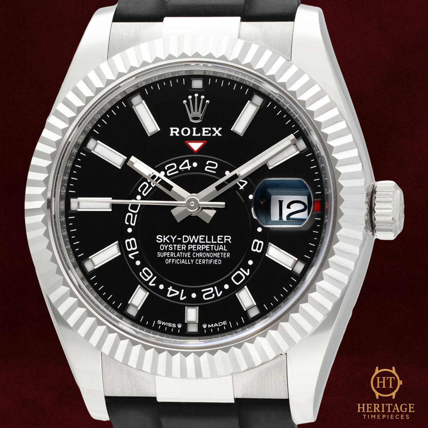 Rolex Sky-Dweller 'White Gold Oysterflex' – Reference 336239 (2025) TA