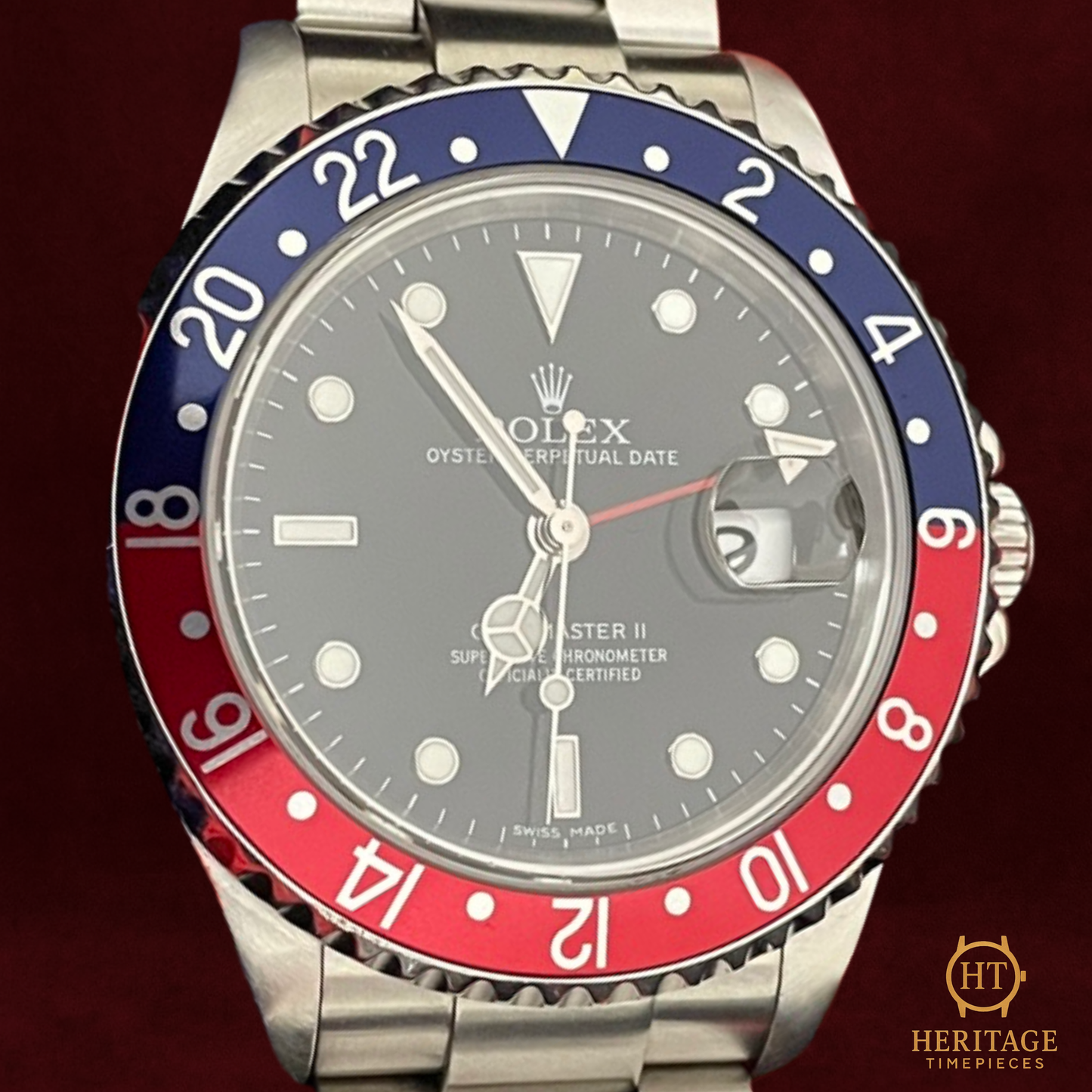 Rolex GMT-Master II “Pepsi” Cal. 3186 – Reference 16710 (2007) TE