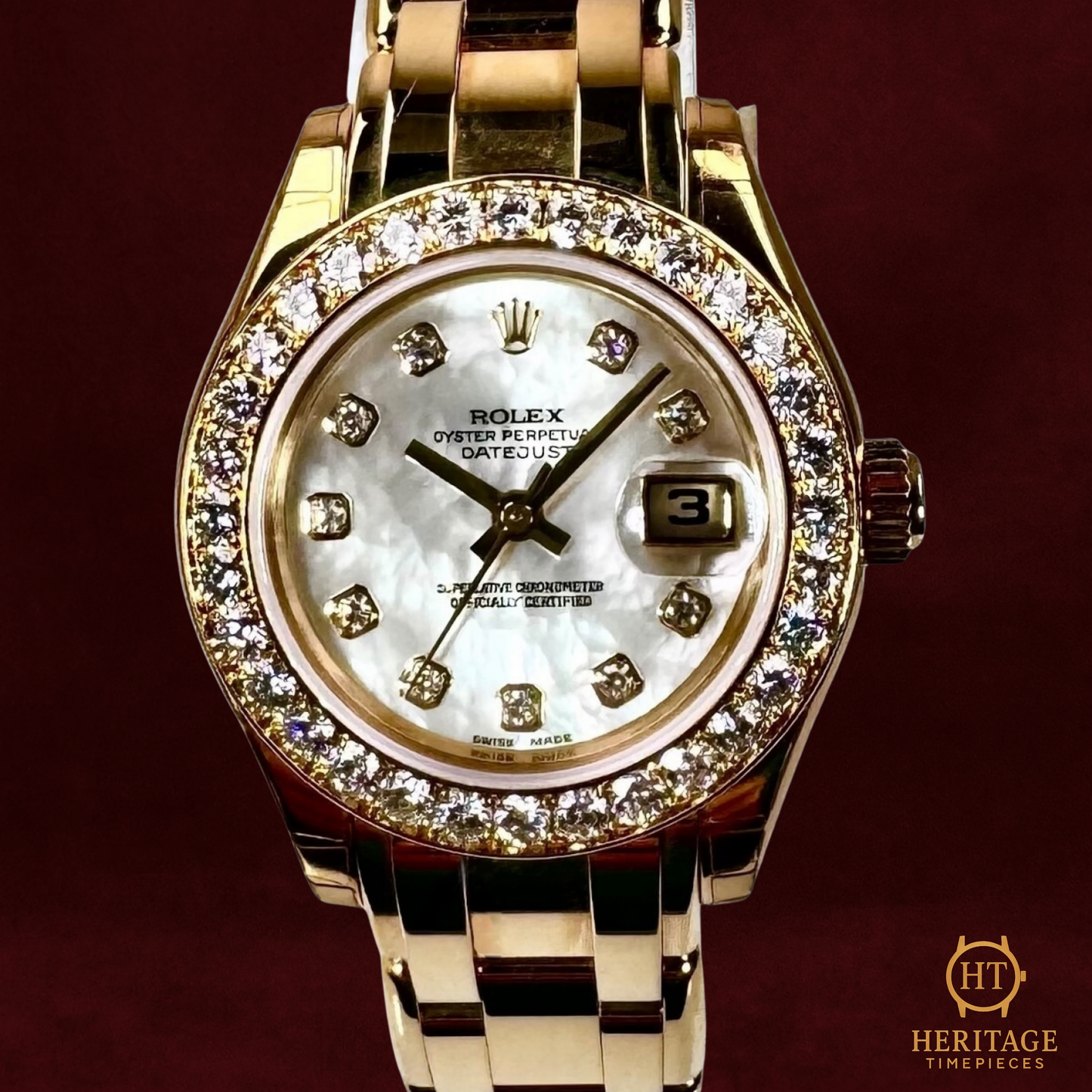 Rolex Pearlmaster 29 ‘Factory Diamond MOP Dial’ - Reference 80298 (2006)