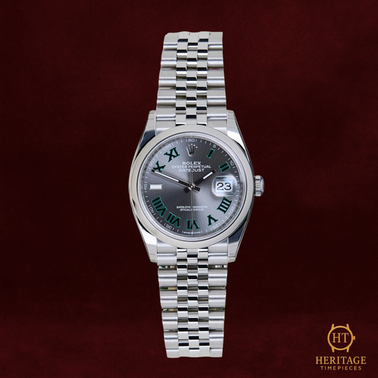Rolex Datejust 36 'Wimbledon Dial - Jubilee' - Reference 126200 (2025)