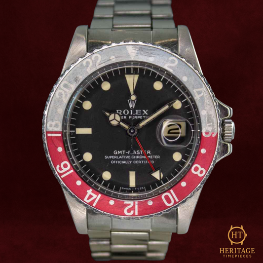 Rolex GMT-Master ’Long E Gilt-Style Transitional Pilot’s GMT’ – Reference 1675 (1968)