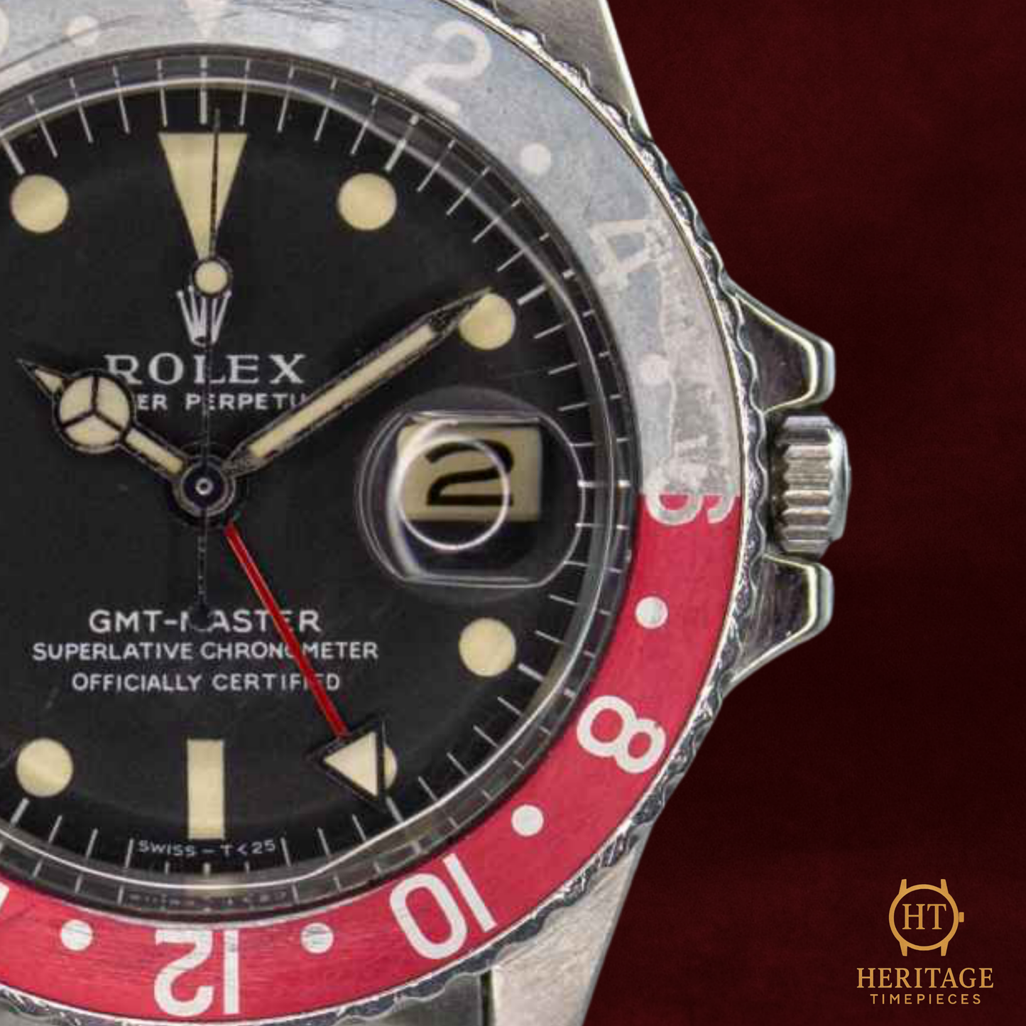 Rolex GMT-Master ’Long E Gilt-Style Transitional Pilot’s GMT’ – Reference 1675 (1968)