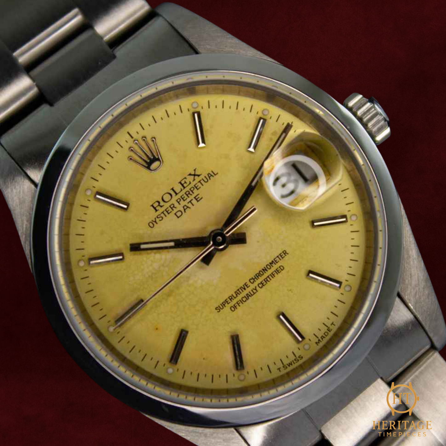 Rolex Date ‘Silver Dial – Stainless Steel’ – Reference 15200 (1996)