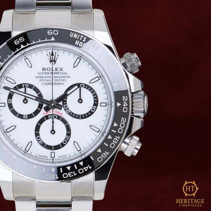 Rolex Daytona ‘White Dial – New Reference’ – Reference 126500LN (2025)