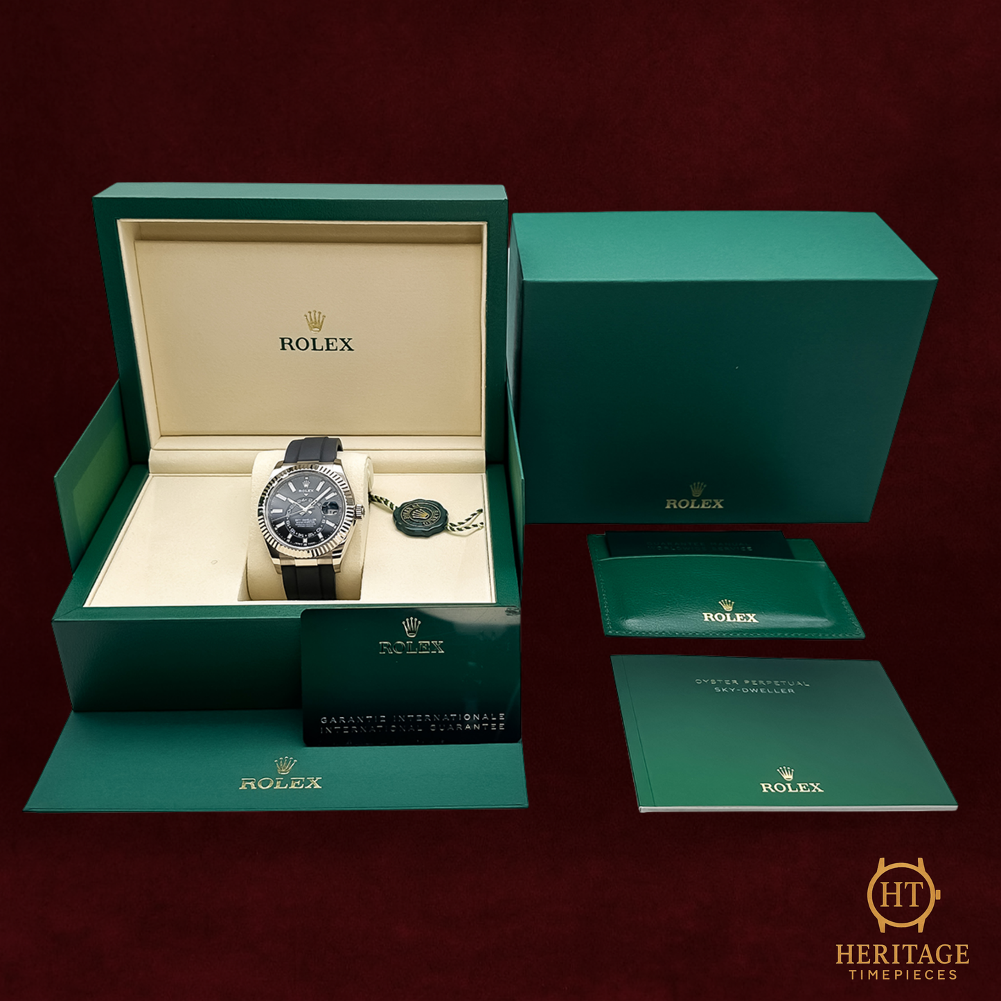 Rolex Sky-Dweller 'White Gold Oysterflex' – Reference 336239 (2025) TA