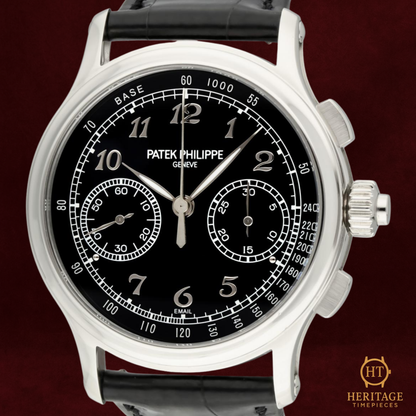 Patek Philippe Grand Complications 5370P-001 ‘Split-Seconds Chronograph – Black Enamel Dial’ (2021)