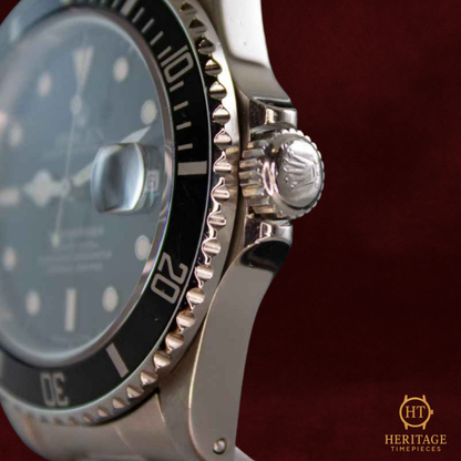 Rolex Submariner Date ‘Stainless Steel – Black Dial’ – Reference 168000 (1988)