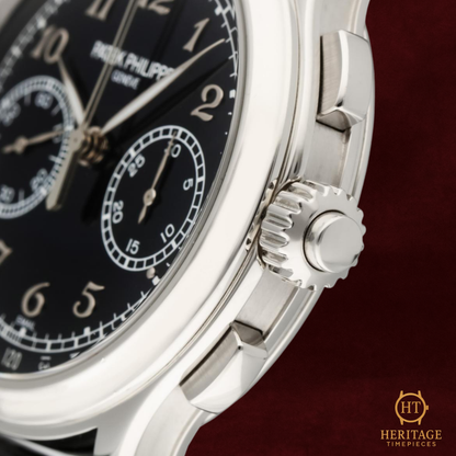Patek Philippe Grand Complications 5370P-001 ‘Split-Seconds Chronograph – Black Enamel Dial’ (2021)