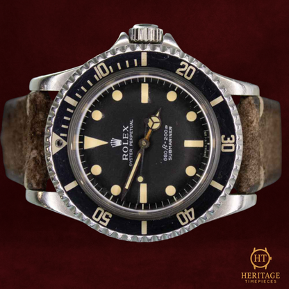Rolex Submariner ’Early Matte Dial Diver' – Reference 5513 (1965)