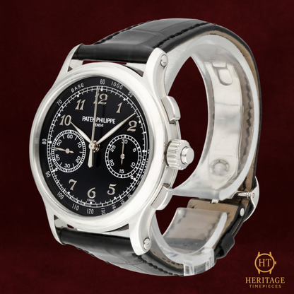 Patek Philippe Grand Complications 5370P-001 ‘Split-Seconds Chronograph – Black Enamel Dial’ (2021)