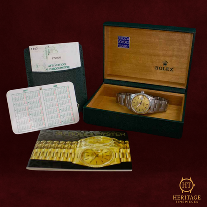 Rolex Date ‘Silver Dial – Stainless Steel’ – Reference 15200 (1996)