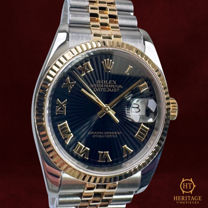 Rolex Datejust 36 ‘Black Sunbeam Dial’ - Reference 116233 (2006)