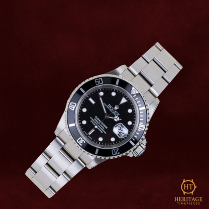 Rolex Submariner Date 'Black Dial' - Reference 16610 (2002)