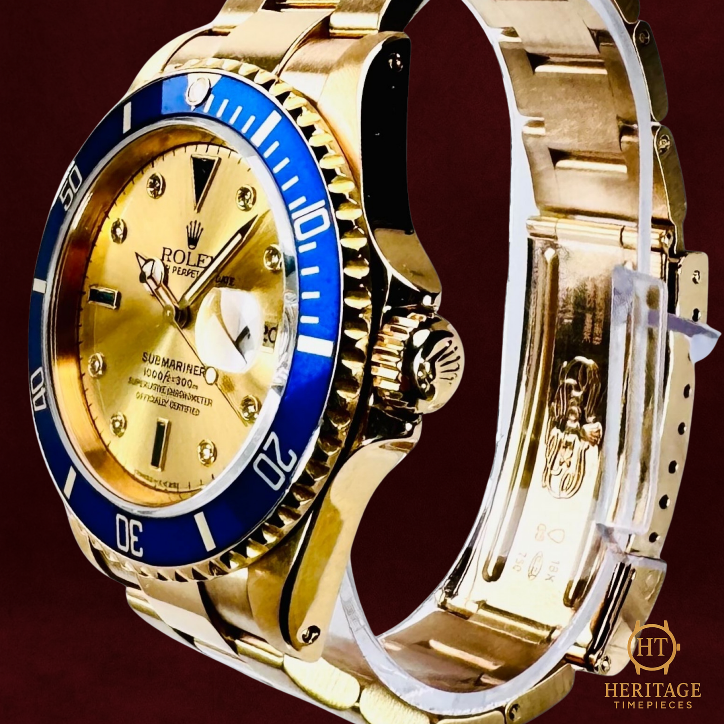 Rolex Submariner Date ‘Serti Diamond & Sapphire Dial’ - Reference 16618