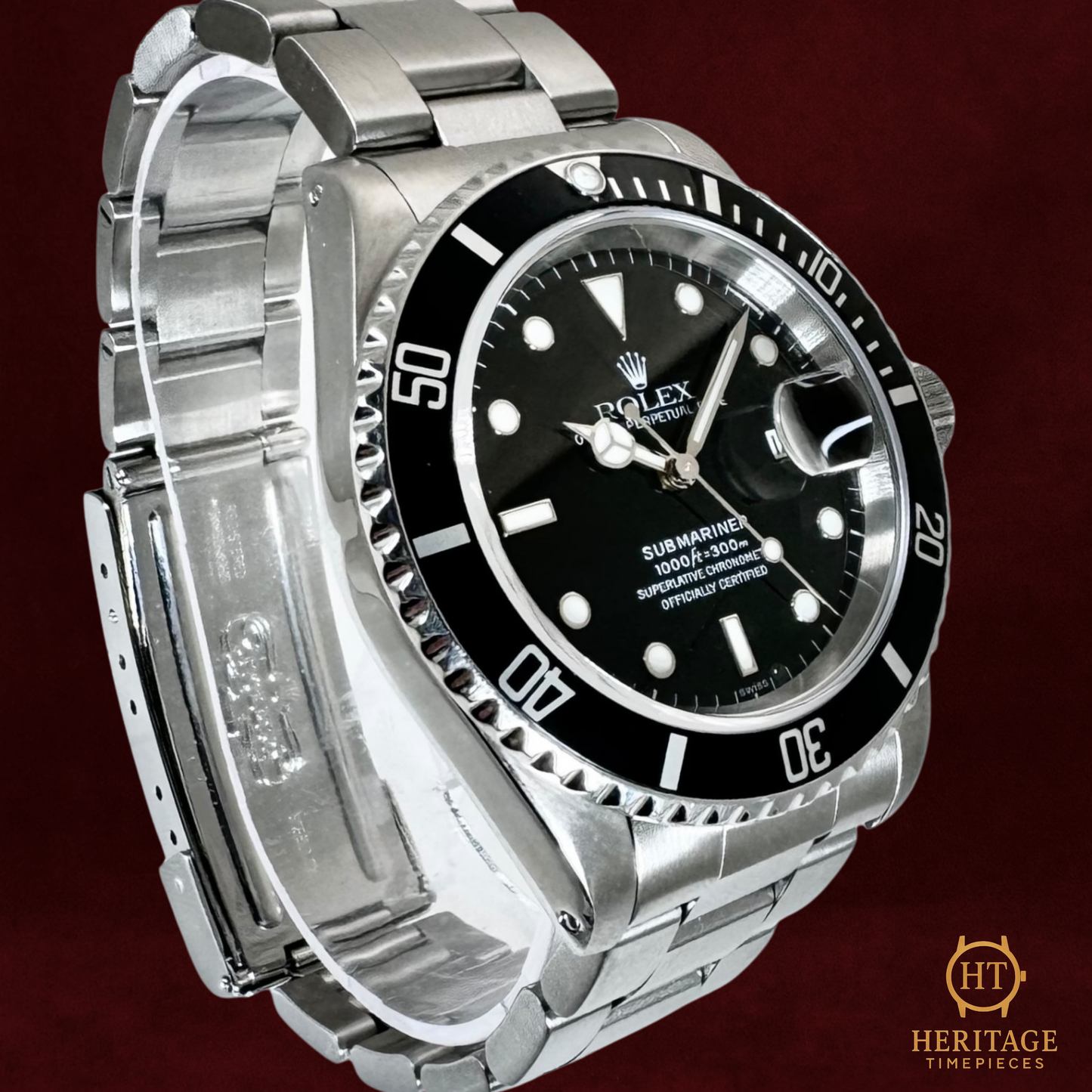 Rolex Submariner Date 'Black Dial' “Swiss Only” - Reference 16610 (c.1999)