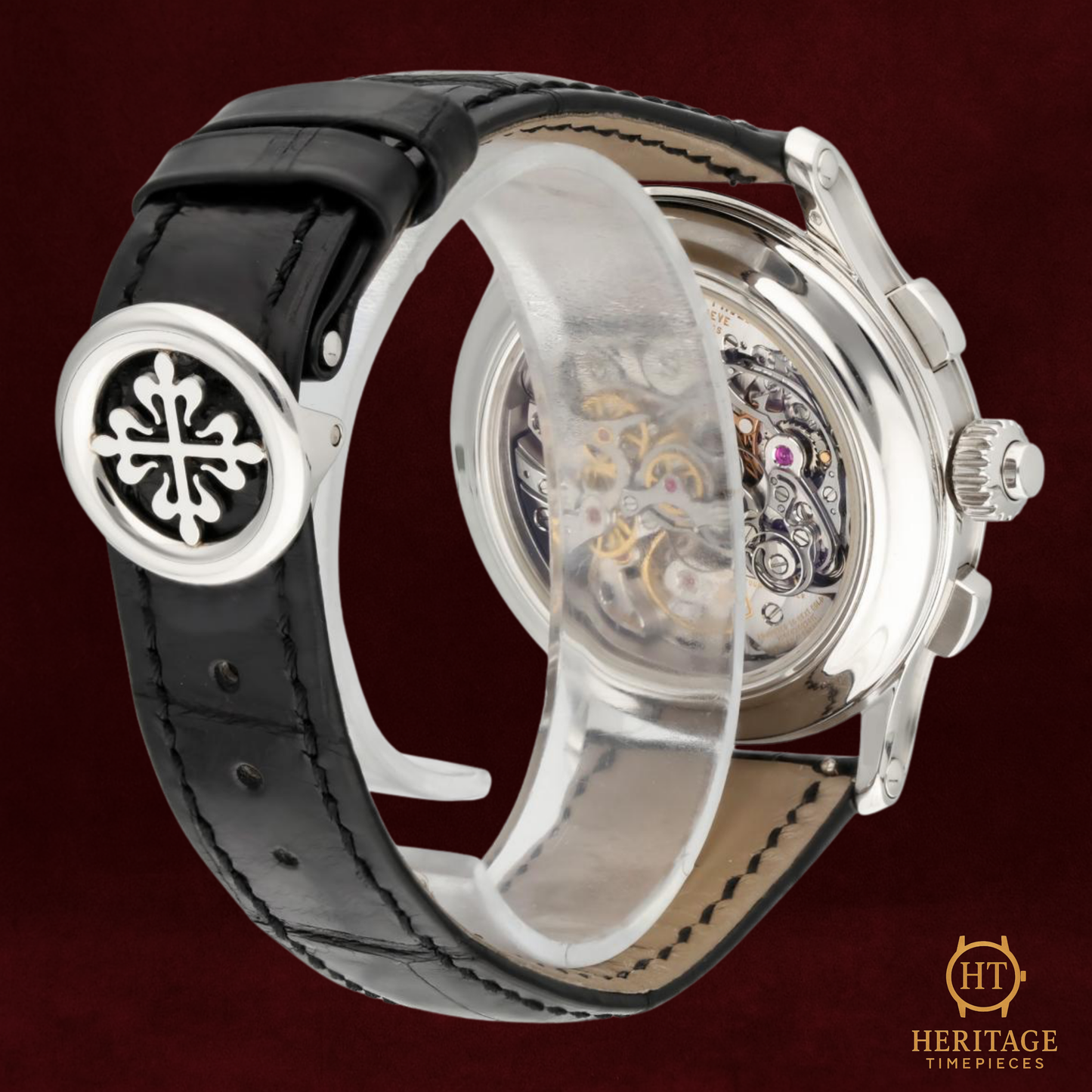 Patek Philippe Grand Complications 5370P-001 ‘Split-Seconds Chronograph – Black Enamel Dial’ (2021)