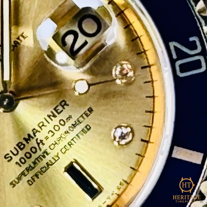 Rolex Submariner Date ‘Serti Diamond & Sapphire Dial’ - Reference 16618