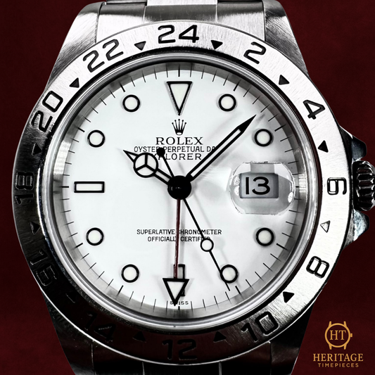 Rolex Explorer II ‘Polar Single Swiss Dial’ – Reference 16570 (circa 1998)