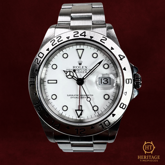 Rolex Explorer II ‘Polar Single Swiss Dial’ – Reference 16570 (circa 1998)