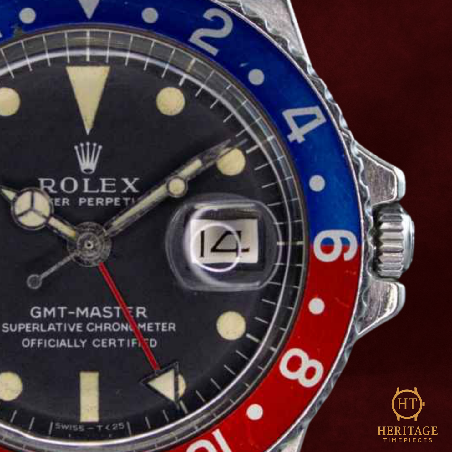 Rolex GMT-Master ’Long E Matte Dial’ – Reference 1675 (1968)
