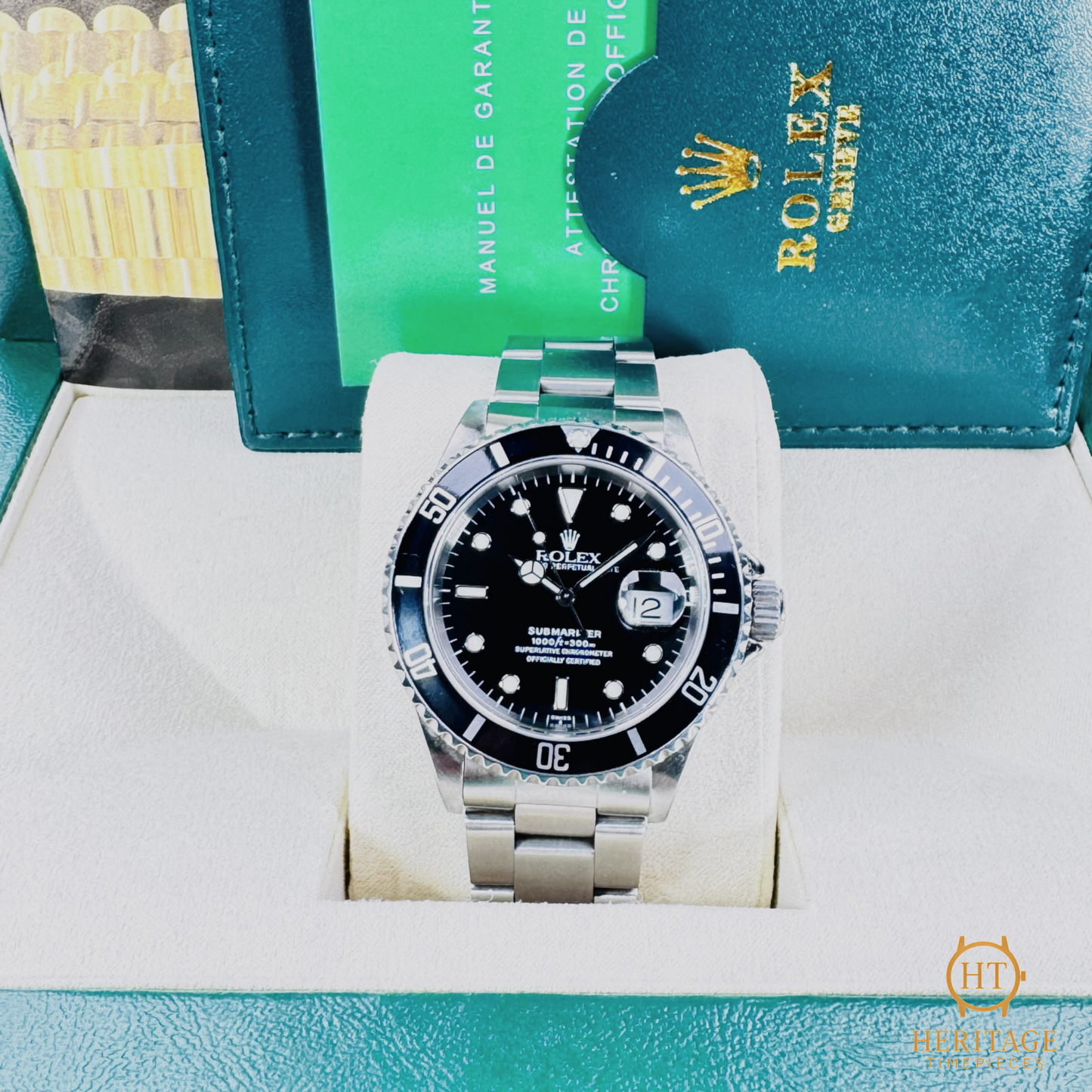 Rolex Submariner Date 'Black Dial' “Swiss Only” - Reference 16610 (c.1999)