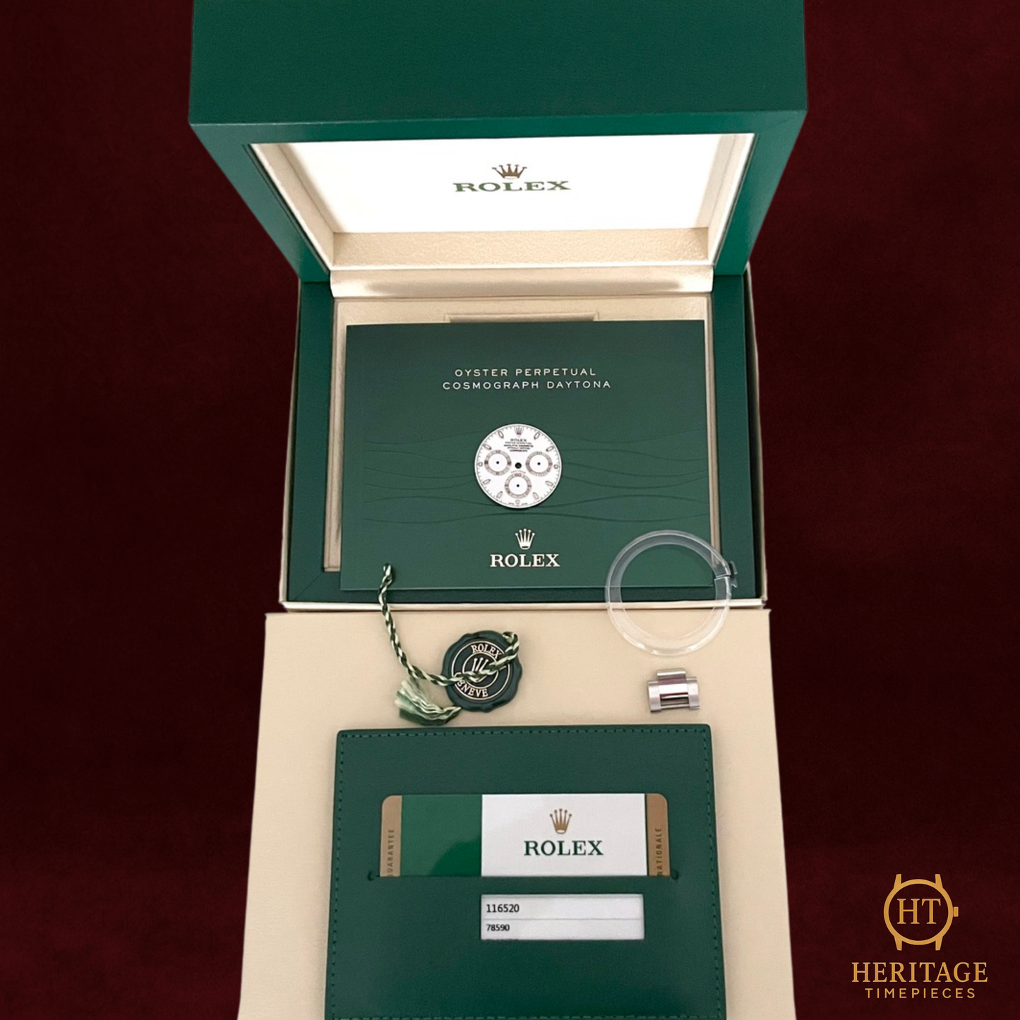 Rolex Cosmograph Daytona “Black Dial” – Reference 116520 (2015) TE