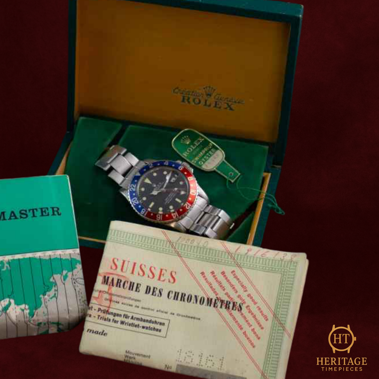 Rolex GMT-Master ’Long E Matte Dial’ – Reference 1675 (1968)