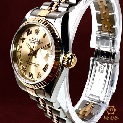 Rolex Lady-Datejust 26 ‘Champagne Roman Dial – Jubilee’ - Reference 79173 (2001)