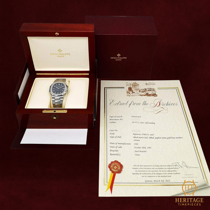 Patek Philippe Nautilus “Sigma Dial” – Reference 3700/11-050 (1982)