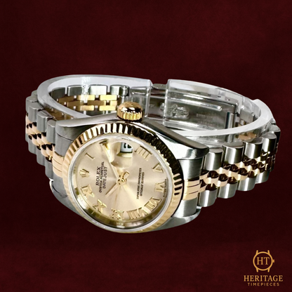 Rolex Lady-Datejust 26 ‘Champagne Roman Dial – Jubilee’ - Reference 79173 (2001)