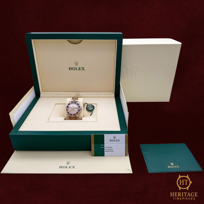 Rolex GMT-Master II ‘Everose – Sapphire & Ruby Diamond Set’ – Reference 126755SARU (2019)