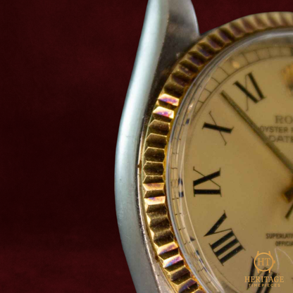 Rolex Datejust 36 ‘Steel & Yellow Gold – Champagne Dial’ – Reference 1601 (1976)