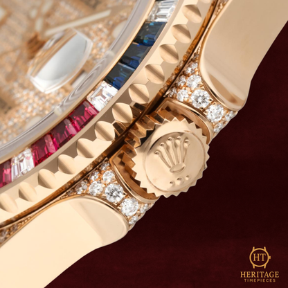 Rolex GMT-Master II ‘Everose – Sapphire & Ruby Diamond Set’ – Reference 126755SARU (2019)