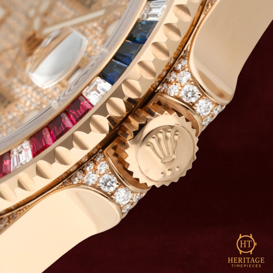 Rolex GMT-Master II ‘Everose – Sapphire & Ruby Diamond Set’ – Reference 126755SARU (2019)