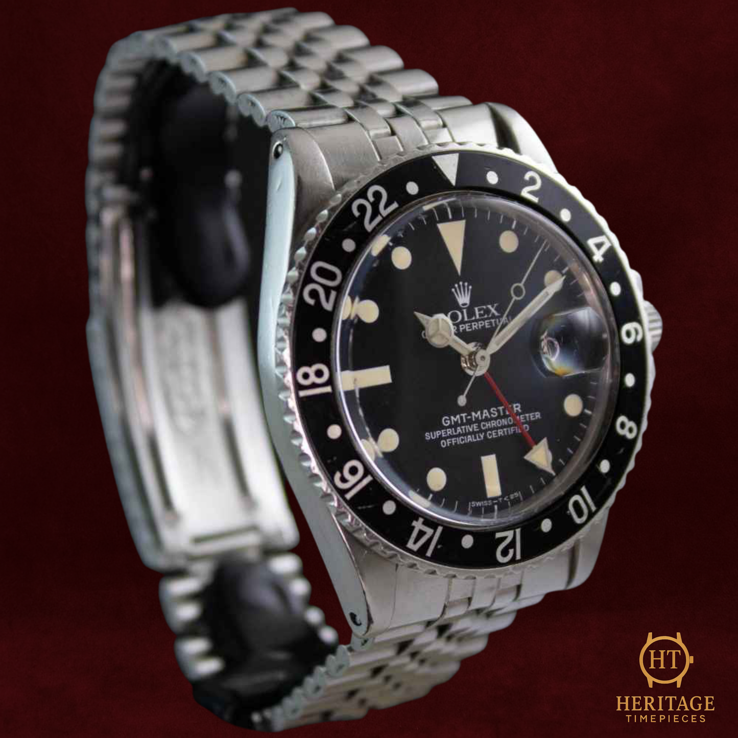 Rolex GMT-Master ’Two-Tone 70s Pilot’s GMT’ – Reference 1675 (1971)