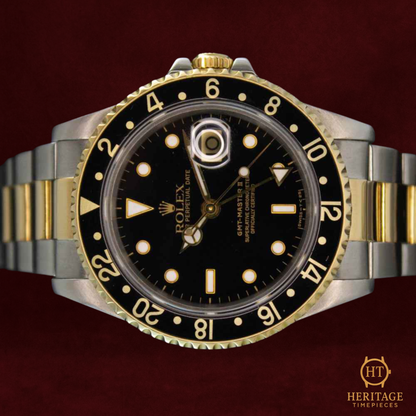 Rolex GMT-Master II ‘Steel & Yellow Gold – Black Dial’ – Reference 16713 (1991)