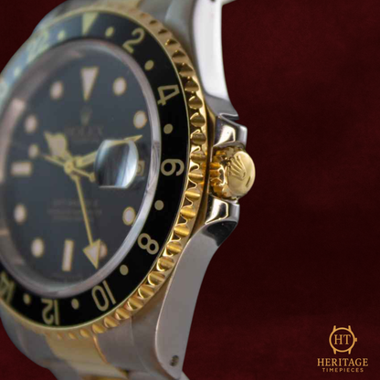 Rolex GMT-Master II ‘Steel & Yellow Gold – Black Dial’ – Reference 16713 (1991)