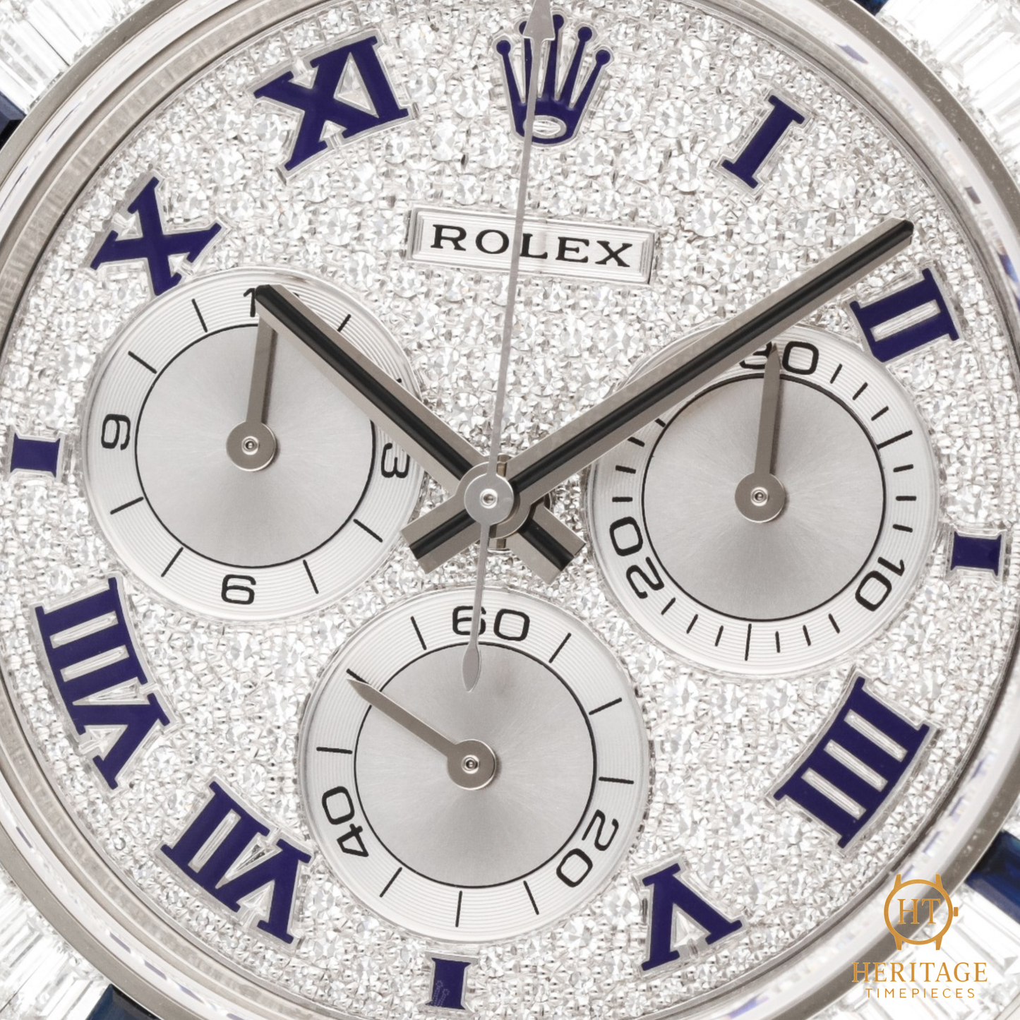 Rolex Cosmograph Daytona ‘White Gold – Diamond & Sapphire Bezel’ – Reference 11659912SA (2018)