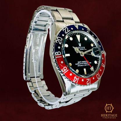 Rolex GMT-Master (Mark I “Long E” Pepsi Bezel) - Reference 1675 (c.1970s)